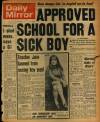 Daily Mirror Tuesday 25 November 1969 Page 1