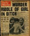 Daily Mirror Monday 01 December 1969 Page 1