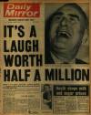 Daily Mirror Thursday 09 March 1972 Page 1