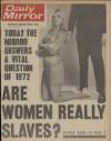 Daily Mirror Monday 10 April 1972 Page 1