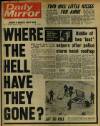 Daily Mirror Tuesday 09 January 1973 Page 1