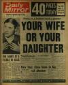Daily Mirror Thursday 03 May 1973 Page 1
