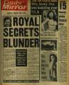 Daily Mirror Monday 24 February 1975 Page 1