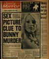 Daily Mirror Thursday 20 March 1975 Page 1