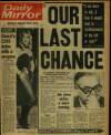 Daily Mirror Friday 01 October 1976 Page 1