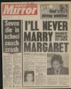 Daily Mirror Monday 15 May 1978 Page 1