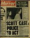 Daily Mirror Thursday 03 August 1978 Page 1