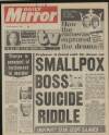 Daily Mirror Saturday 02 September 1978 Page 1