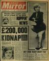 Daily Mirror Tuesday 08 January 1980 Page 1