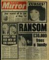 Daily Mirror Friday 11 January 1980 Page 1