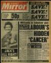 Daily Mirror Monday 14 January 1980 Page 1