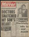 Daily Mirror Saturday 01 March 1980 Page 1