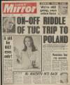 Daily Mirror Friday 05 September 1980 Page 1