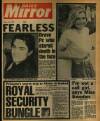Daily Mirror Tuesday 02 June 1981 Page 1
