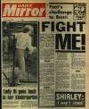 Daily Mirror Thursday 04 June 1981 Page 1