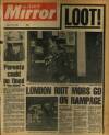 Daily Mirror Friday 10 July 1981 Page 1
