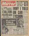 Daily Mirror Tuesday 06 October 1981 Page 1