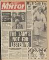 Daily Mirror Thursday 15 October 1981 Page 1