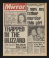 Daily Mirror Saturday 09 January 1982 Page 1