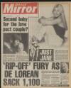 Daily Mirror Friday 29 January 1982 Page 1