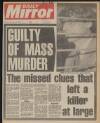 Daily Mirror Saturday 05 November 1983 Page 1