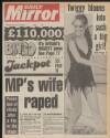 Daily Mirror Tuesday 08 November 1983 Page 1
