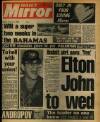 Daily Mirror Saturday 11 February 1984 Page 1