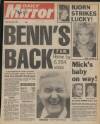 Daily Mirror Friday 02 March 1984 Page 1