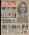 Daily Mirror Tuesday 24 April 1984 Page 1