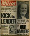 Daily Mirror Tuesday 02 October 1984 Page 1