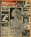 Daily Mirror Tuesday 15 January 1985 Page 1