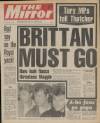 Daily Mirror Friday 24 January 1986 Page 1