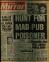 Daily Mirror Tuesday 11 March 1986 Page 1