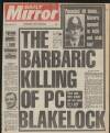 Daily Mirror Thursday 22 January 1987 Page 1