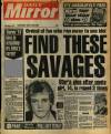 Daily Mirror Friday 08 January 1988 Page 1