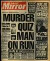 Daily Mirror Thursday 21 January 1988 Page 1