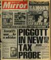 Daily Mirror Monday 25 January 1988 Page 1