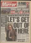 Daily Mirror Wednesday 07 June 1989 Page 1
