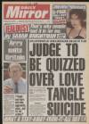 Daily Mirror Thursday 22 June 1989 Page 1