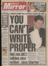 Daily Mirror Thursday 29 June 1989 Page 1
