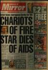 Daily Mirror Monday 08 January 1990 Page 1