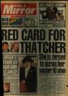 Daily Mirror Thursday 25 January 1990 Page 1