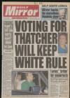 Daily Mirror Friday 13 April 1990 Page 1