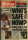 Daily Mirror Tuesday 29 May 1990 Page 1