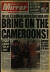 Daily Mirror Wednesday 27 June 1990 Page 1