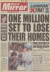 Daily Mirror Thursday 02 August 1990 Page 1