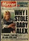 Daily Mirror Thursday 18 October 1990 Page 1