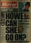 Daily Mirror Friday 02 November 1990 Page 1