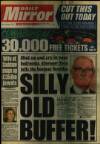 Daily Mirror Tuesday 06 November 1990 Page 1