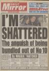 Daily Mirror Thursday 09 May 1991 Page 1